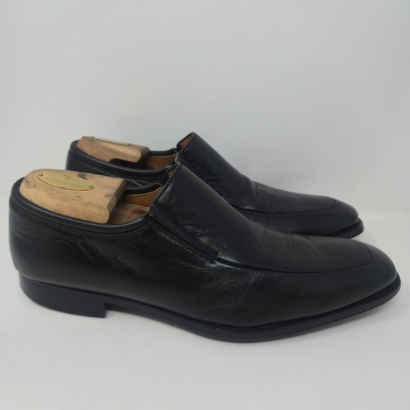 Magnanni Other - MAGNANNI Mens Black Leather "Dominguez" Slip On Loafers Dress Shoes Size 10D